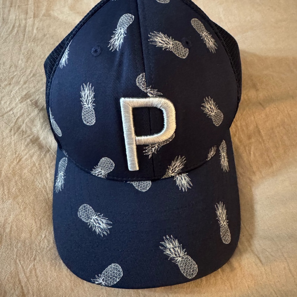 Puma Golf Pineapple Baseball Cap